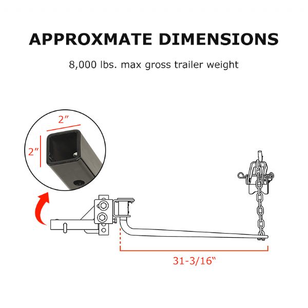 Hochwertige Gewichtsverteilungskupplung - 70L06G