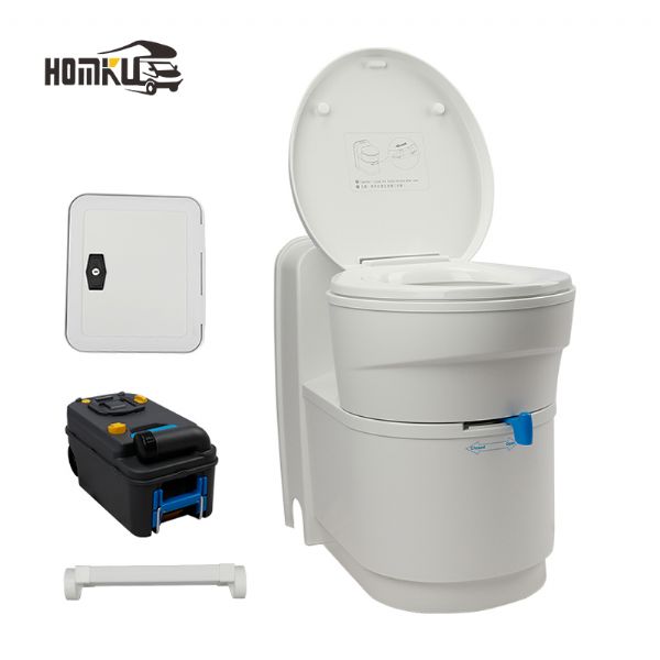 RV-Toilette mit Wasserspülung - 71C44A