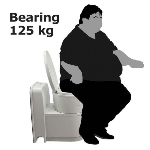 RV-Toilette mit Wasserspülung - 71C44A