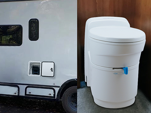 Elektrische Wohnmobil-Toiletten