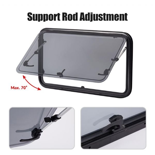 RV-Acryl-Scharnierfenster (Spleißen) - 71C56A