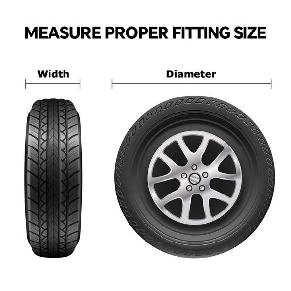 Wasserdichter Schutz für Radabdeckung - 90B11A