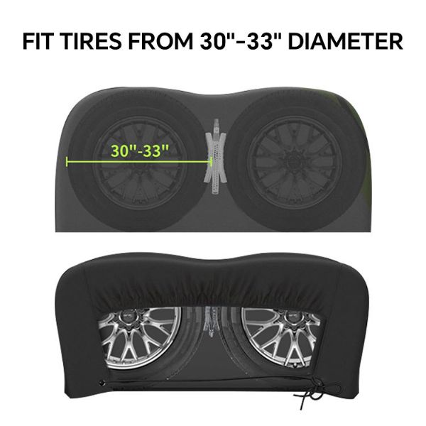 Reifenschutz für Wohnmobile – Radabdeckung - 90B11N