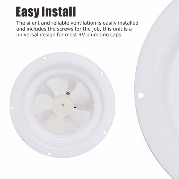 RV Solar Sanitärentlüftung - 70C13L