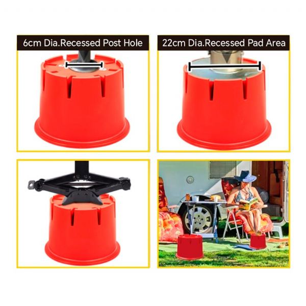 Hochbelastbarer Wagenheberblock - 70A27D