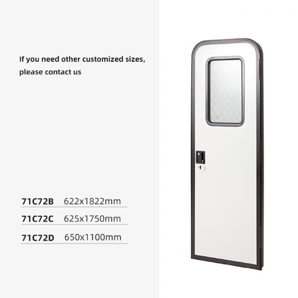 RV American Einpunkt-Tür - 71C72B