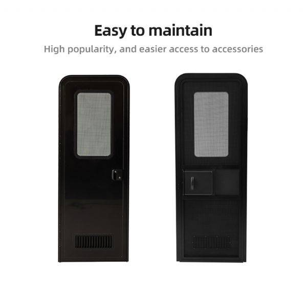 Einfachpunkt-Tür aus Aluminiumlegierung für Wohnmobile - 71C72E