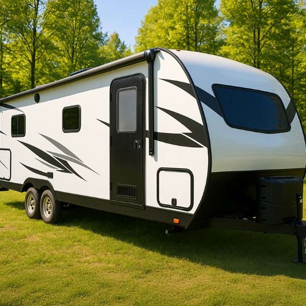 Einfachpunkt-Tür aus Aluminiumlegierung für Wohnmobile - 71C72E