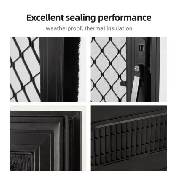 3-in-1-Eingangstür für Wohnmobile - 71C72K