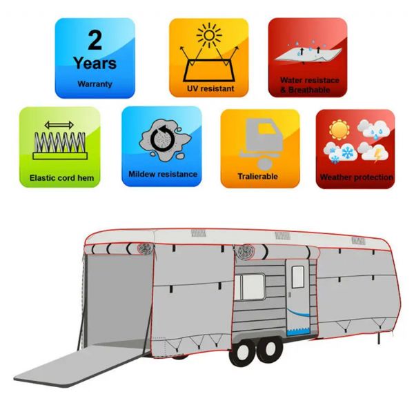 Toy Hauler Wohnmobil Abdeckung - 90B09A