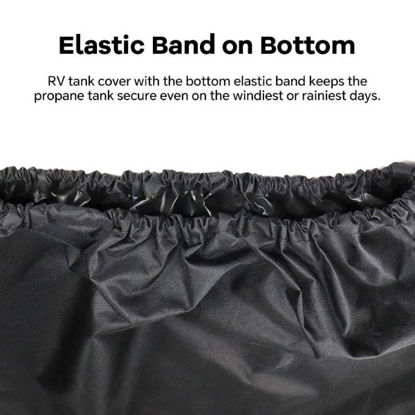 Robuste Propangastankabdeckung für Wohnmobile - 90B13A